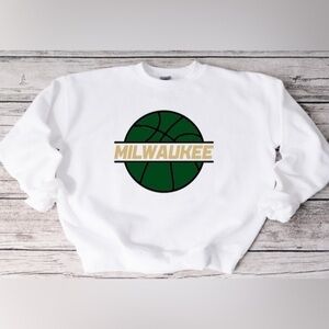 Milwaukee Bucks Basketball Crewneck
